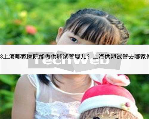 2023上海哪家医院能做供卵试管婴儿？上海供卵试管去哪家做？